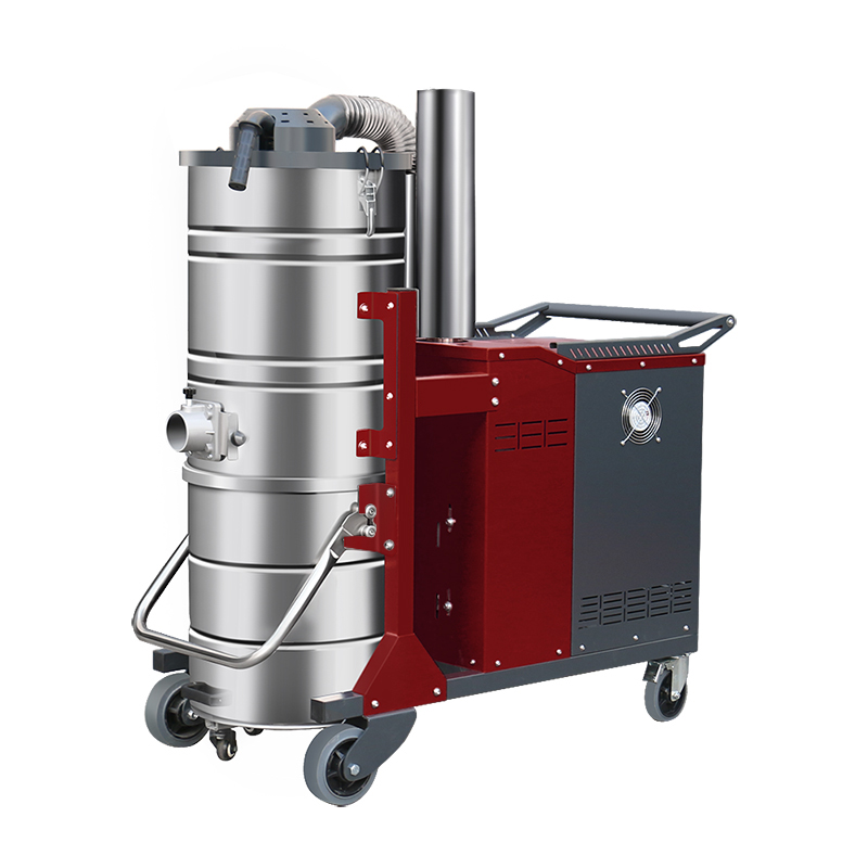 鄂州坦洁380V 双桶手动反吹工业吸尘器X8系列